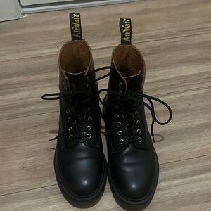 1460 Vintage Smooth Leather Lace Up Boots